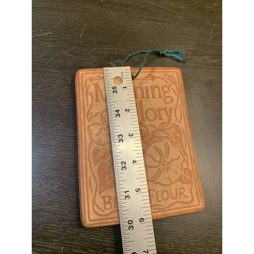 Morning Glory Bread Flour Hill Design Inc 1993 Clay Baking Tile Or Kitchen Decor